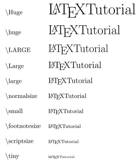 latex font sizes|latex font size in table.